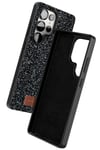 Mey İthalat®  Samsung Galaxy S25 Ultra Bright Simli Kapak - Siyah