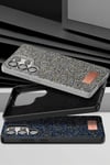 Mey İthalat®  Samsung Galaxy S25 Ultra Bright Simli Kapak - Gümüş