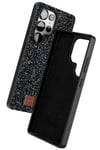 Mey İthalat®  Samsung Galaxy S25 Ultra Bright Simli Kapak - Siyah