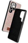 Mey İthalat®  Samsung Galaxy S25 Ultra Bright Simli Kapak - Pembe