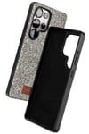 Mey İthalat®  Samsung Galaxy S25 Ultra Bright Simli Kapak - Gold