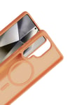 Mey İthalat®  Samsung Galaxy S25 Ultra Jota Magsafe Kapak - Turuncu