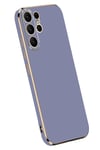 Mey İthalat®  Samsung Galaxy S25 Ultra Kılıf Volet Silikon - Mavi