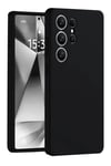 Mey İthalat®  Samsung Galaxy S25 Ultra Kılıf Nano içi Kadife Silikon - Siyah