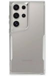 Mey İthalat®  Samsung Galaxy S25 Ultra Kılıf Boyi Silikon Kapak - Gümüş