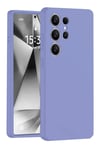 Mey İthalat®  Samsung Galaxy S25 Ultra Kılıf Nano içi Kadife Silikon - Lila