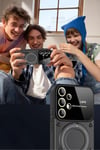 Mey İthalat®  Samsung Galaxy S25 Ultra Kılıf Joy Lens Standlı Kapak - Koyu Yeşil