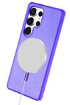 Mey İthalat®  Samsung Galaxy S25 Ultra Star Magsafe Kapak - Mor