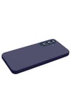 Mey İthalat®  Samsung Galaxy S26 Nano içi Kadife Silikon - Lacivert
