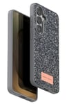 Mey İthalat®  Samsung Galaxy S26 Plus Bright Simli Kapak - Gümüş