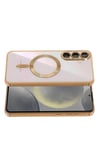 Mey İthalat®  Samsung Galaxy S26 Plus Kross Magneticsafe Kapak - Çöl Titanyum