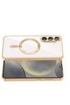 Mey İthalat®  Samsung Galaxy S26 Plus Kross Magneticsafe Kapak - Gold