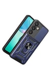 Mey İthalat®  Samsung Galaxy S26 Plus Pars Lens Yüzüklü Silikon - Lacivert