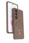 Mey İthalat®  Samsung Galaxy S26 Plus Regal Magsafe Standlı Kapak - Çöl Titanyum