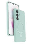 Mey İthalat®  Samsung Galaxy S26 Plus Regal Magsafe Standlı Kapak - Su Yeşili