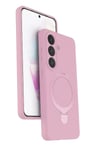 Mey İthalat®  Samsung Galaxy S26 Regal Magsafe Standlı Kapak - Açık Pembe