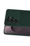 Mey İthalat®  Samsung Galaxy S26 Ultra Auto Focus Karbon Kapak - Koyu Yeşil