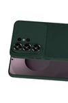 Mey İthalat®  Samsung Galaxy S26 Ultra Auto Focus Karbon Kapak - Koyu Yeşil
