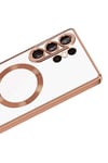 Mey İthalat®  Samsung Galaxy S26 Ultra Kross Magneticsafe Kapak - Çöl Titanyum