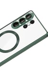 Mey İthalat®  Samsung Galaxy S26 Ultra Kross Magneticsafe Kapak - Koyu Yeşil