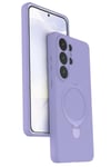 Mey İthalat®  Samsung Galaxy S26 Ultra Regal Magsafe Standlı Kapak - Lila