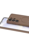 Mey İthalat®  Samsung Galaxy S26 Ultra Regal Magsafe Standlı Kapak - Çöl Titanyum
