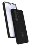 Mey İthalat®  Samsung Galaxy S26 Ultra Regal Magsafe Standlı Kapak - Siyah