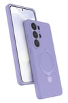 Mey İthalat®  Samsung Galaxy S26 Ultra Regal Magsafe Standlı Kapak - Lila