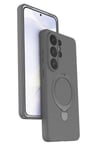 Mey İthalat®  Samsung Galaxy S26 Ultra Regal Magsafe Standlı Kapak - Titan Gri