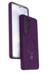 Mey İthalat®  Samsung Galaxy S26 Ultra Regal Magsafe Standlı Kapak - Derin Mor