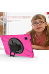 Mey İthalat®  Samsung Galaxy T220 Tab A7 Lite 8.7 Kılıf Amazing Tablet Kapak - Pembe