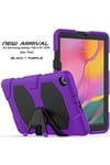 Mey İthalat®  Samsung Galaxy T510 Tab A 10.1 Kılıf Griffin Tablet Kapak - Mor