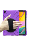Mey İthalat®  Samsung Galaxy T510 Tab A 10.1 Kılıf Amazing Tablet Kapak - Mor
