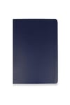 Mey İthalat®  Samsung Galaxy T860 Tab S6 10.5 Kılıf 360 Tablet Deri Kılıf - Lacivert