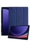 Mey İthalat®  Samsung Galaxy Tab A11 Kalemlikli Mars Tablet Kılıfı - Lacivert