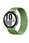 Mey İthalat®  Samsung Galaxy Watch 4 Metal Mıknatıslı Kordon - Yeşil