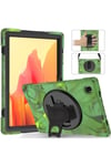 Mey İthalat®  Samsung Galaxy X200 Tab A8 10.5 Kılıf Amazing Tablet Kapak - Kamuflaj