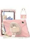 Mey İthalat®  Samsung Galaxy X200 Tab A8 10.5 Kılıf Amazing Tablet Kapak - Pembe