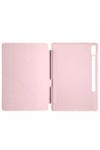 Mey İthalat®  Samsung Galaxy X610 Tab S9 FE Plus 12.4 Kılıf Kalemlikli Mars Tablet Kılıfı - Rose Gold
