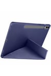 Mey İthalat®  Samsung Galaxy X610 Tab S9 FE Plus 12.4 Kılıf Kalemlikli Mars Tablet Kılıfı - Lacivert
