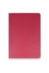 Mey İthalat®  Samsung Galaxy X800 Tab S8 Plus 12.4 Kılıf 360 Tablet Deri Kılıf - Pembe