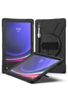 Mey İthalat®  Samsung Galaxy X930 Tab S11 Ultra 14.6 Kılıf Amazing Tablet Kapak - Siyah