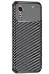 Mey İthalat®  Samsung Galaxy XCover 7 Kılıf Auto Focus Karbon Kapak - Siyah