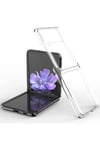 Mey İthalat®  Samsung Galaxy Z Flip 3 Kılıf Fold TPU Silikon - Şeffaf