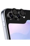 Mey İthalat®  Samsung Galaxy Z Flip 5 Valdez Metal Kamera Lens - Siyah