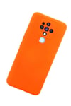 Mey İthalat®  Tecno Camon 16 Kılıf Nano içi Kadife Silikon - Turuncu