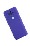 Mey İthalat®  Tecno Camon 16 Kılıf Nano içi Kadife Silikon - Mor