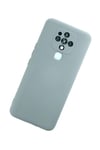 Mey İthalat®  Tecno Camon 16 Kılıf Nano içi Kadife Silikon - Buz Mavisi