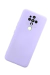 Mey İthalat®  Tecno Camon 16 Kılıf Nano içi Kadife Silikon - Lila