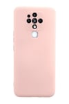 Mey İthalat®  Tecno Camon 16 Kılıf Nano içi Kadife Silikon - Pudra